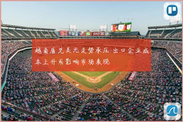 越南盾兑美元走势承压 出口企业成本上升或影响市场表现