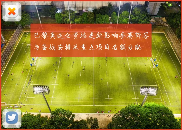 巴黎奥运会资格更新影响参赛阵容与备战安排及重点项目名额分配